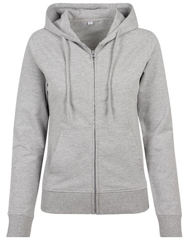 B-BY069-Ladies Terry Zip Hoody